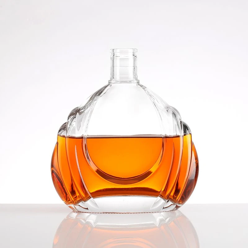 whiskey crystal glass bottle