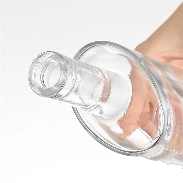 750ml Spirits Wine Use Custom Logo Glass Bottle